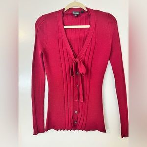 Just Cavalli maroon sweater